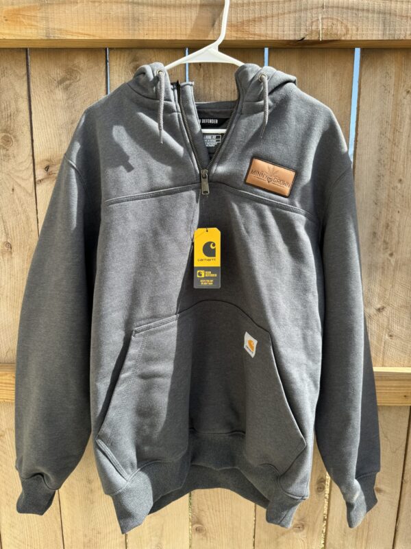 Grey Carhartt Hoodie - Image 3