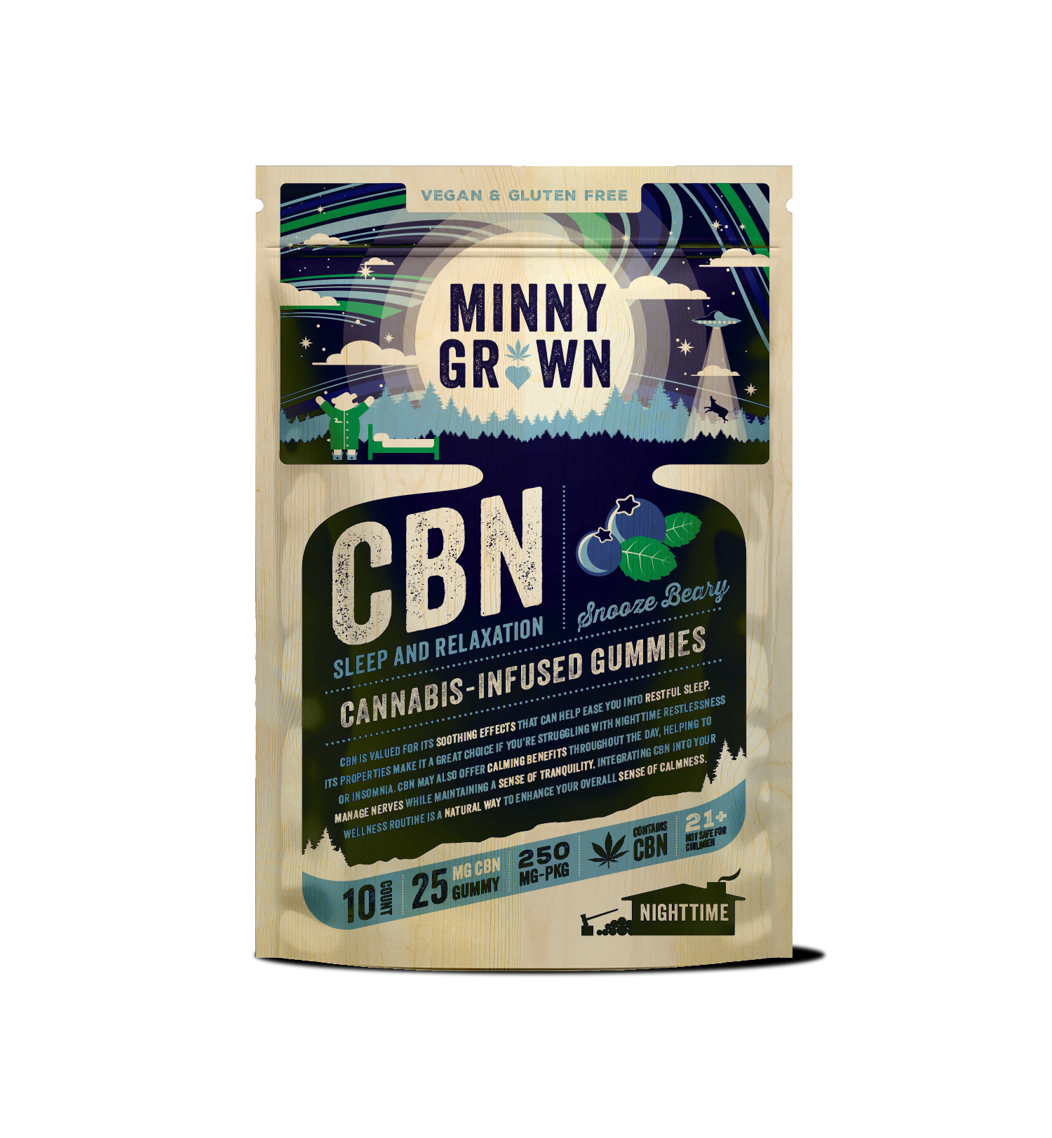 Featured image for “CBN Gummies - Snooze Beary”